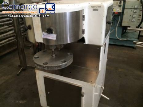 Embalaje y cierre de la m�quina tubo cosm�tico semiautom�tico Meteor