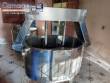 Tanque mezclador de quesos con camisa de acero inoxidable de 300 litros Queijomatic