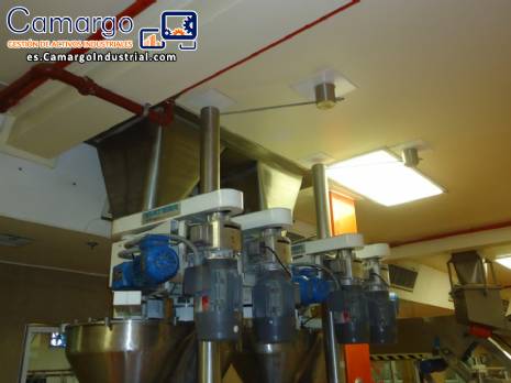 L�nea de llenado de latas de polvo