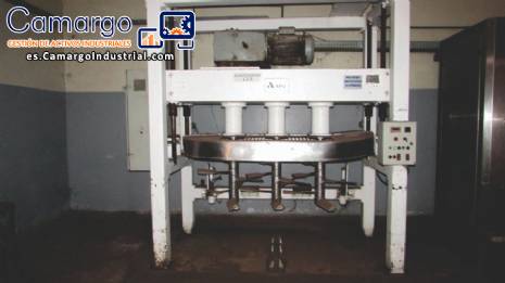 Línea automática para la producción de galletas blandas 2.000 kg