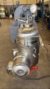 Crema centr�fuga con separador estandarizador Westfalia GEA