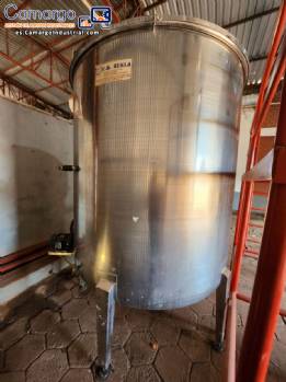 Tanque de ebullici�n calentador de acero inoxidable Zegla 5.000 litros