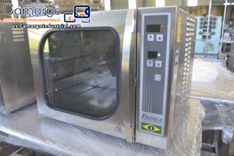 Horno turbo el�ctrico de acero inoxidable