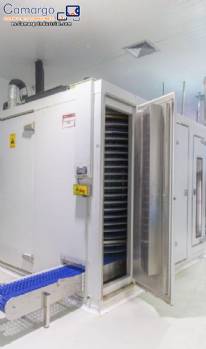 Congelador de t�nel en espiral ultracongelador ECK de Klimaquip