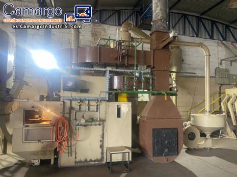 L�nea de producci�n de caf� tostado molido Lilla espresso