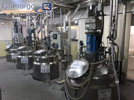 Reactor de presi�n 1.500 kg Rodrinox