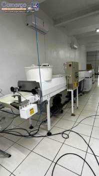 Mquina de temple con tnel de enfriamiento Startec Mquina de recubrimiento mini Hebleimar AFJ Machines
