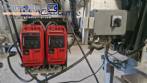 Etiquetadora automtica de doble cabezal para botellas planas Bauch Campos