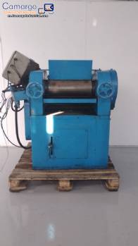 Molino refinador de rodillos con 2 cilindros