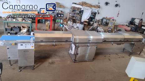 T�nel de enfriamiento de chocolate