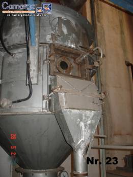 Lecho fluidizado secador de s�lidos, polvos o granulados