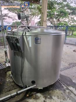 Tanque de expansin de refrigeracin de acero inoxidable para leche de vaca