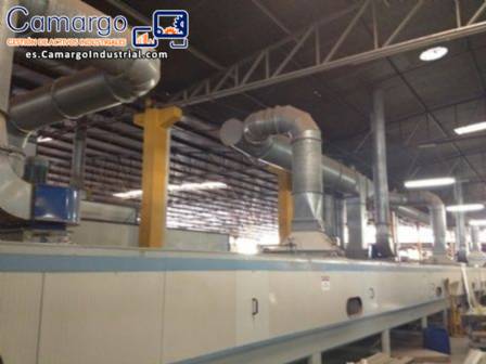 L�nea de pintura qu�mica Cefla Spruzatrice