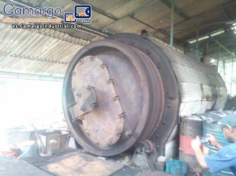 Planta de pir�lisis de 5 toneladas