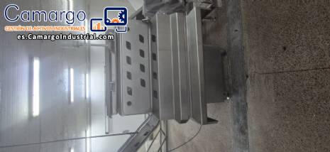 Mezcladora de paletas de acero inoxidable con 2 ejes, Simetria MMF300, para carne, embutidos y alimentos para mascotas.