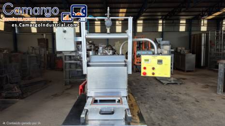 M�quina termoformadora de embalaje semiautom�tica Indata