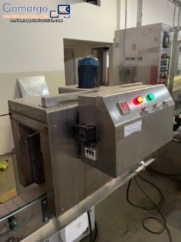 T�nel de contracci�n por vapor de manguitos de acero inoxidable MITRI