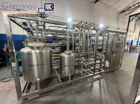 Sistema de filtraci�n por membrana para capacidades de 40.000 L, 12.500 L y 10.000 L Padroniza e Ibiex.