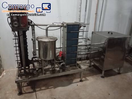 Pasteurizador de l�quidos Japa Components de 15.000 litros
