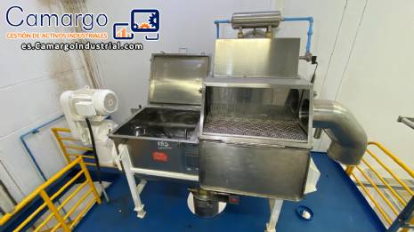 Mezcladora de cinta horizontal de 1000 L Semco