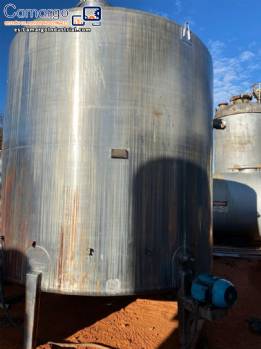 Tanque de ebullicin Zegla de acero inoxidable 15.000 litros