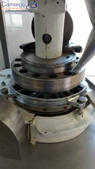 Compresor de c�psulas Manesty de 16 perforaciones