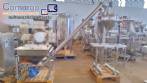 Sistema de llenado de polvo con transportador de silo de tornillo y llenador de tornillo