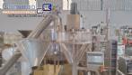 Sistema de llenado de polvo con transportador de silo de tornillo y llenador de tornillo