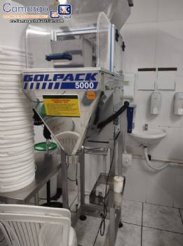 Bscula dosificadora y envasadora de acero inoxidable Golpack 5000