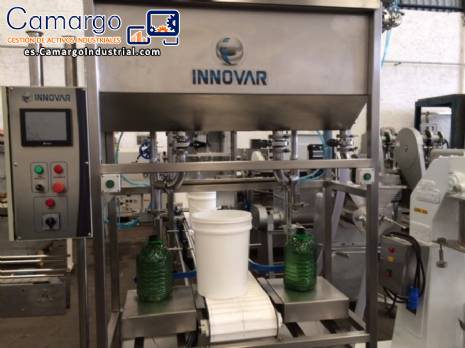 Empaquetadora semiautom�tica con 2 boquillas Innovar