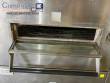 Horno transportador Lincoln de acero inoxidable para hornear galletas y pizza.
