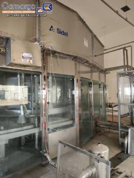 L�nea combi de soplado enjuagadora llenadora taponadora Sidel Universal 2 Eco a�o 2013