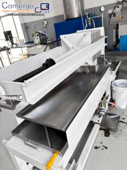 Prensa extractora y prensa de filtro SCOTTECH con 20 placas para aceites vegetales.