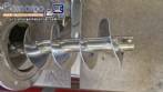 Silo de transferencia con transportador de tornillo de acero inoxidable Maqinox