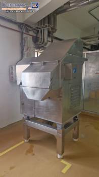 Rompebloques Hermann de 20 HP de acero inoxidable para productos congelados