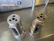 Llenadora rotativa gravimtrica de acero inoxidable con cabina
