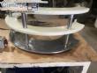 Llenadora rotativa gravimtrica de acero inoxidable con cabina