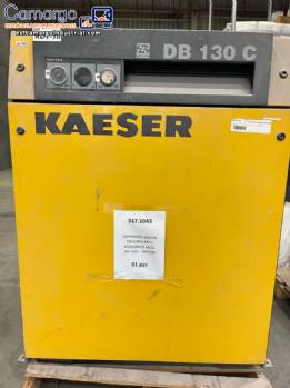 Ventilador de l�bulos rotativos KAESER DB 130 con un caudal de 5,7 m�/min y un motor de 11 kW.