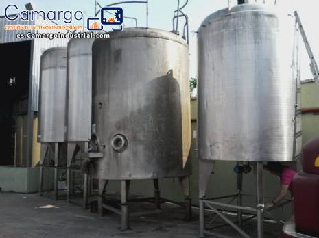 Stainless steel tanks APV