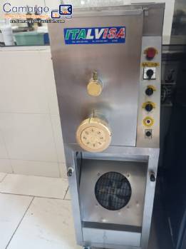 Extrusora de pasta fresca, de longitud corta a larga, para lasa�a, de 15 a 20 kg por hora, Italvisa Pastaia 6