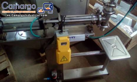 M�quina de llenado de l�quido con 1 boquilla