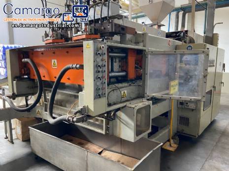 M�quina sopladora de botellas de HDPE