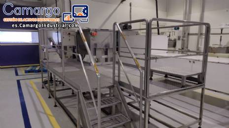 L�nea para fabricaci�n de granulados de chocolate tierno 24 toneladas mensuales