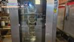 Horno turbo programable de acero inoxidable, alimentado por gas.