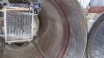 Dep�sito de presi�n horizontal de acero inoxidable