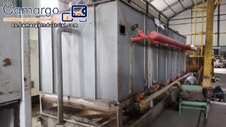 Condensador evaporativo para amon�aco