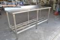 Mesa de acero inoxidable 700 mm x 2000 mm Euro Formas