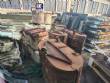 Carros para el transporte de amasadoras, fabricados en acero al carbono.