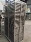Horno rotatorio el�ctrico Marcelpan de acero inoxidable con doble carro.