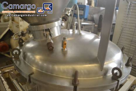 Reactor de acero inoxidable de 170 litros